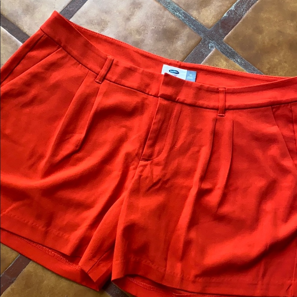 Old Navy Poppy Color Shorts Dressy